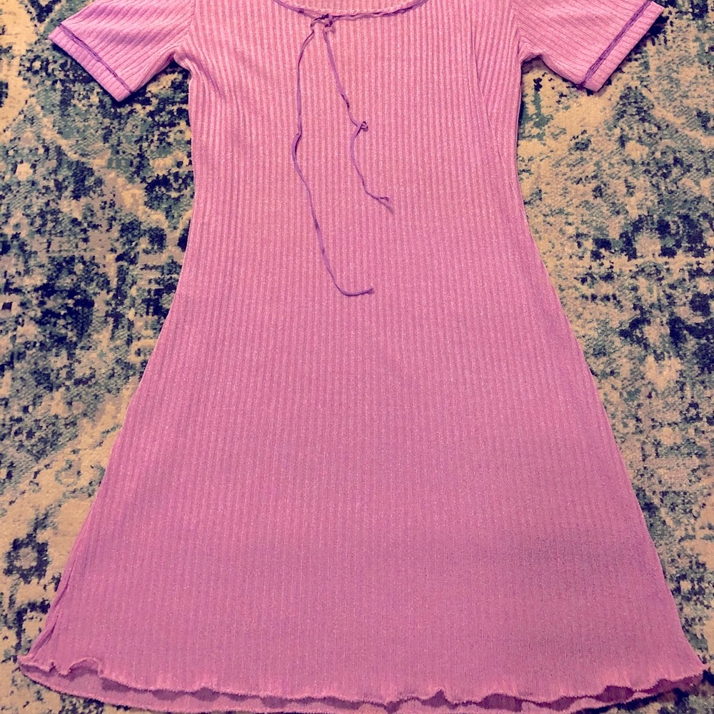 Sheer Pink summer Dress